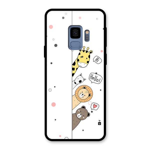 Animal Greetings Back Case for Galaxy S9