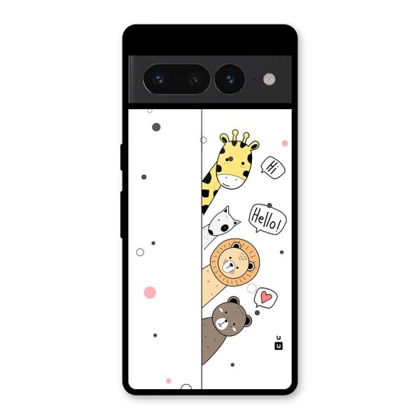 Animal Greetings Back Case for Google Pixel 7 Pro