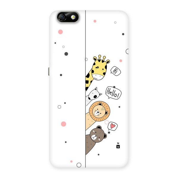 Animal Greetings Back Case for Honor 4X