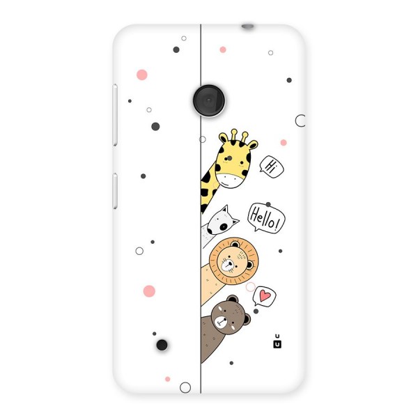 Animal Greetings Back Case for Lumia 530