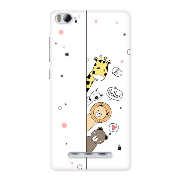 Animal Greetings Back Case for Mi4i