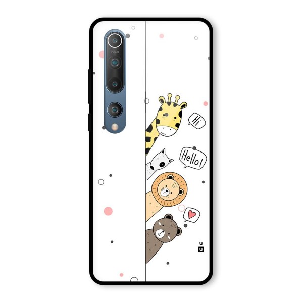 Animal Greetings Back Case for Mi 10