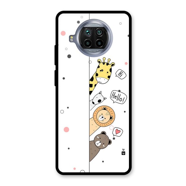 Animal Greetings Back Case for Mi 10i