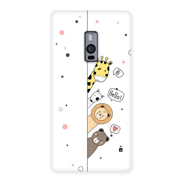 Animal Greetings Back Case for OnePlus 2