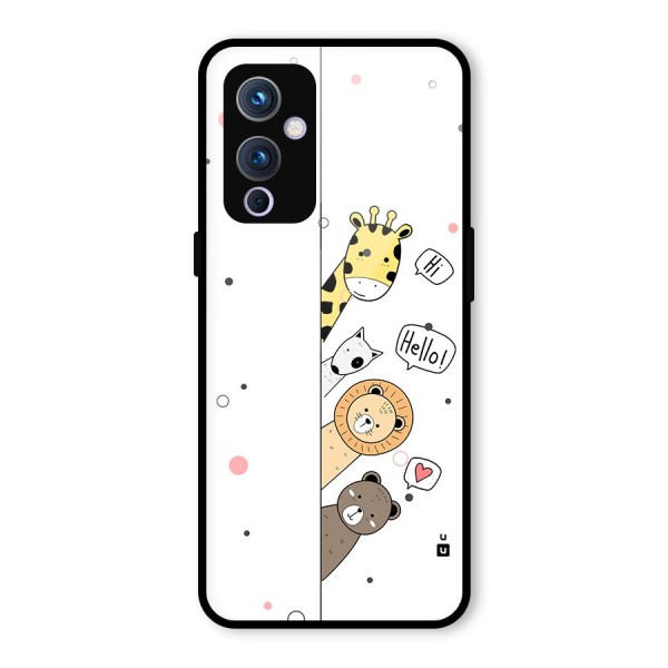 Animal Greetings Back Case for OnePlus 9