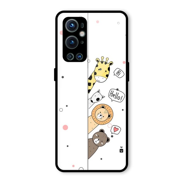 Animal Greetings Back Case for OnePlus 9 Pro