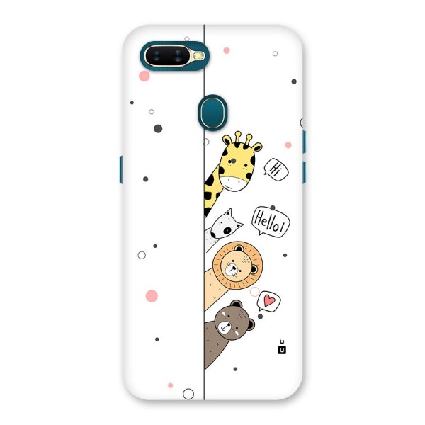 Animal Greetings Back Case for Oppo A11k