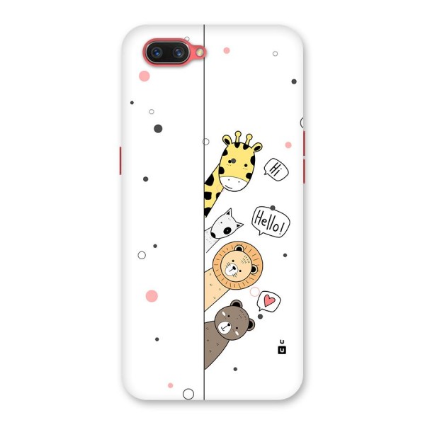 Animal Greetings Back Case for Oppo A3s