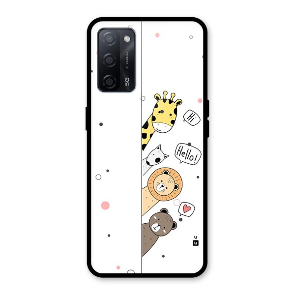 Animal Greetings Back Case for Oppo A53s 5G