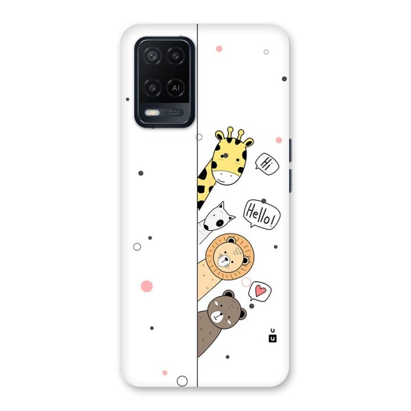 Animal Greetings Back Case for Oppo A54