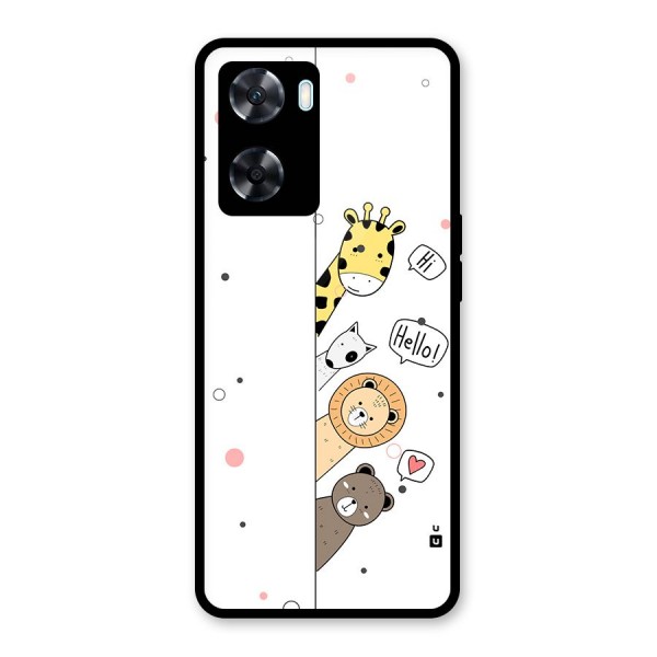 Animal Greetings Back Case for Oppo A77