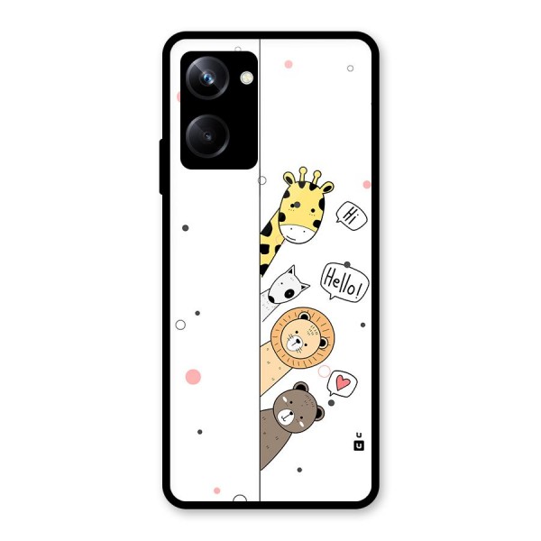 Animal Greetings Back Case for Realme 10 Pro