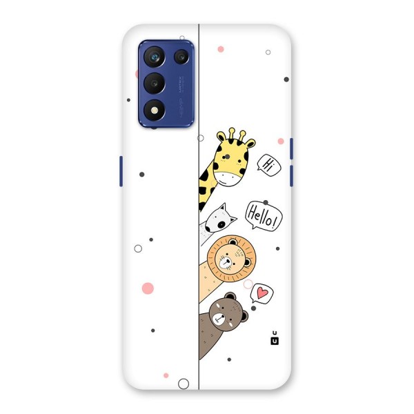 Animal Greetings Back Case for Realme 9 5G Speed