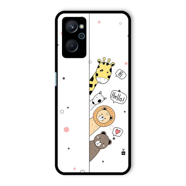 Animal Greetings Back Case for Realme 9i