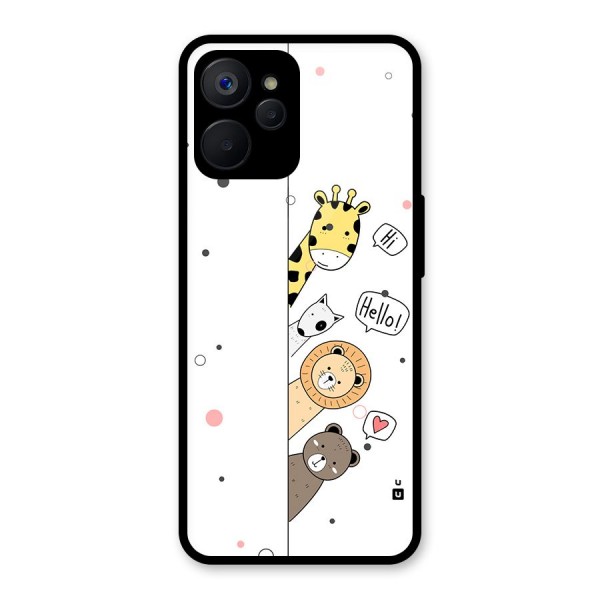 Animal Greetings Back Case for Realme 9i 5G