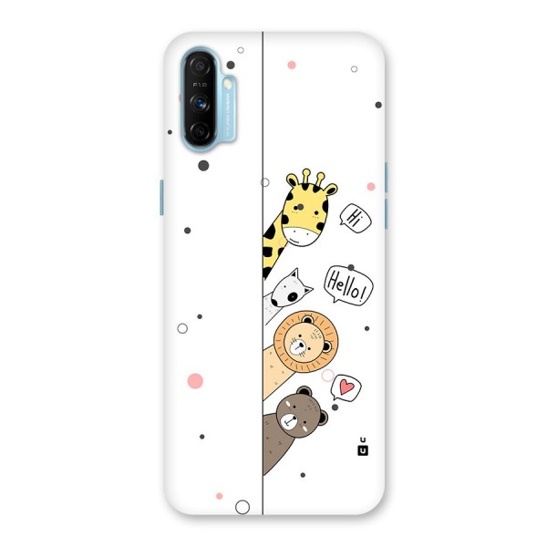 Animal Greetings Back Case for Realme Narzo 20A