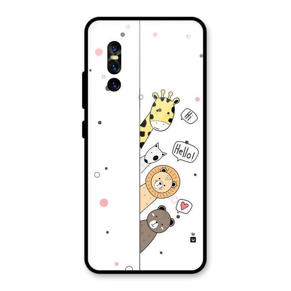 Animal Greetings Back Case for Vivo V15 Pro