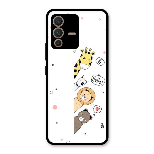 Animal Greetings Back Case for Vivo V23 5G