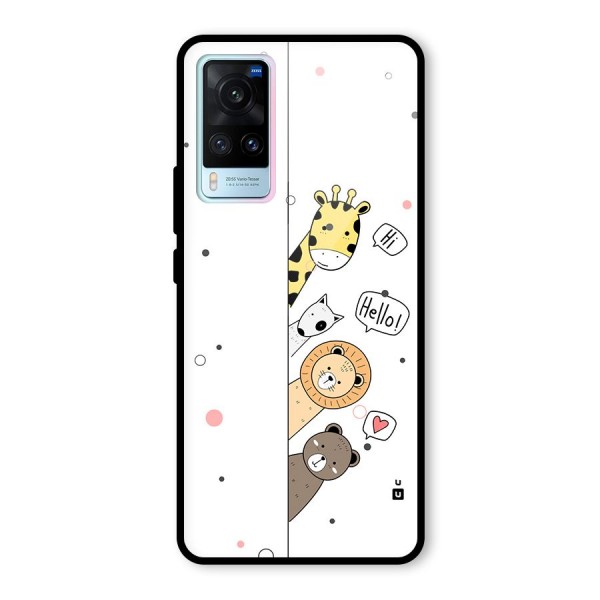 Animal Greetings Back Case for Vivo X60