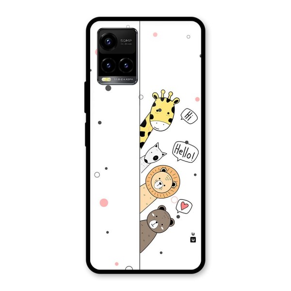 Animal Greetings Back Case for Vivo Y21A