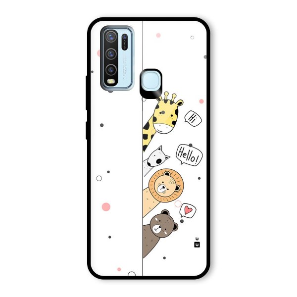 Animal Greetings Back Case for Vivo Y30