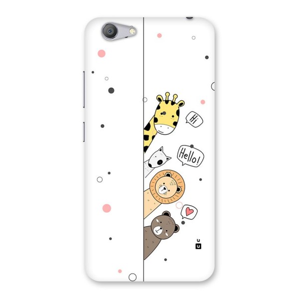 Animal Greetings Back Case for Vivo Y53