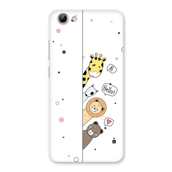 Animal Greetings Back Case for Vivo Y71