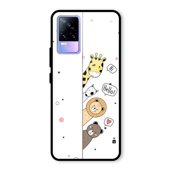 Animal Greetings Back Case for Vivo Y73