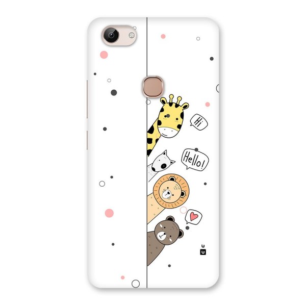 Animal Greetings Back Case for Vivo Y83