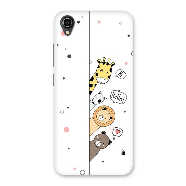 Animal Greetings Back Case for Vivo Y90