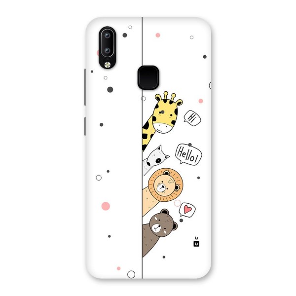 Animal Greetings Back Case for Vivo Y95