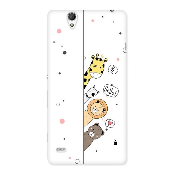 Animal Greetings Back Case for Xperia C4