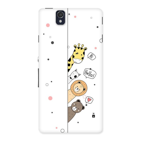 Animal Greetings Back Case for Xperia Z