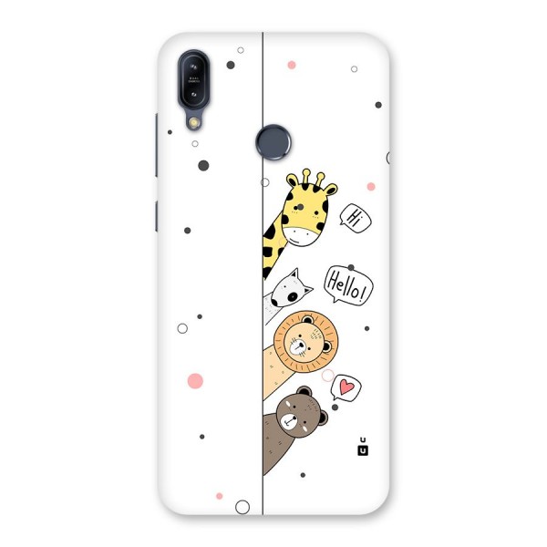 Animal Greetings Back Case for Zenfone Max M2