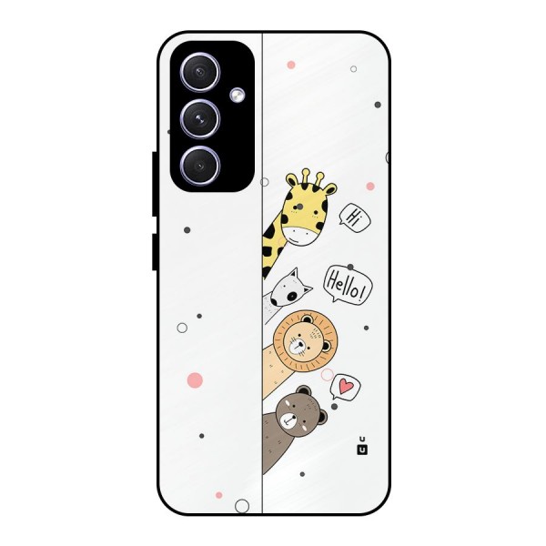 Animal Greetings Metal Back Case for Galaxy A54