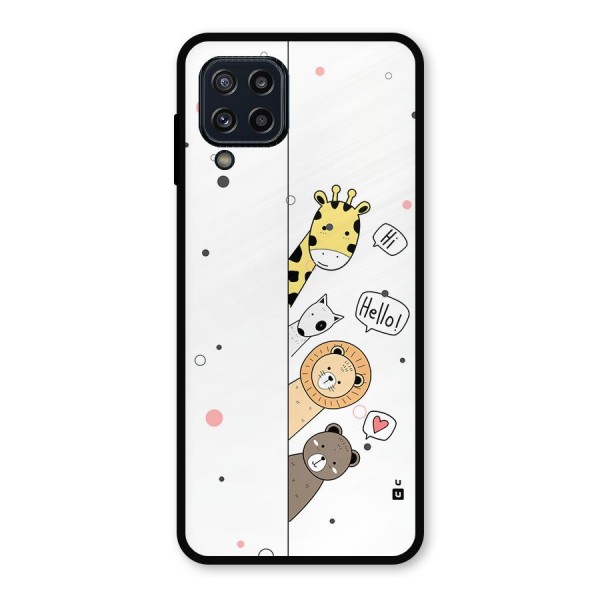 Animal Greetings Metal Back Case for Galaxy M32