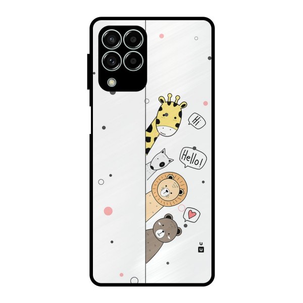 Animal Greetings Metal Back Case for Galaxy M33