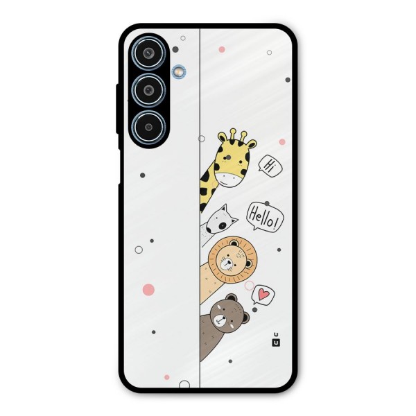 Animal Greetings Metal Back Case for Galaxy M35