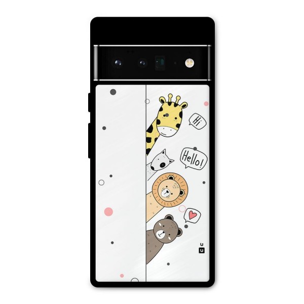 Animal Greetings Metal Back Case for Google Pixel 6 Pro