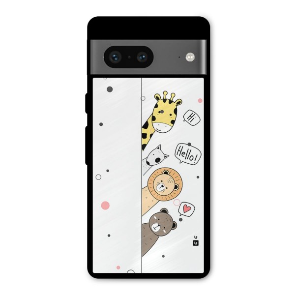 Animal Greetings Metal Back Case for Google Pixel 7