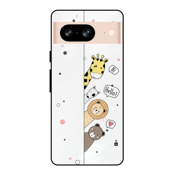 Animal Greetings Metal Back Case for Google Pixel 8