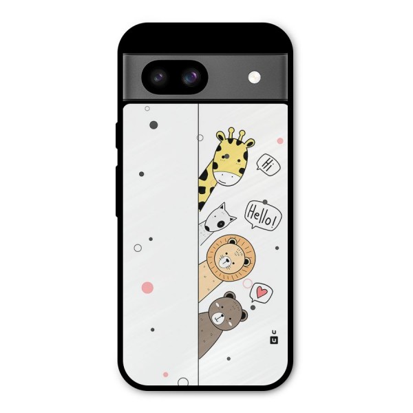 Animal Greetings Metal Back Case for Google Pixel 8a