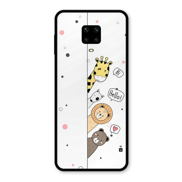 Animal Greetings Metal Back Case for Poco M2