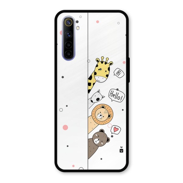 Animal Greetings Metal Back Case for Realme 6