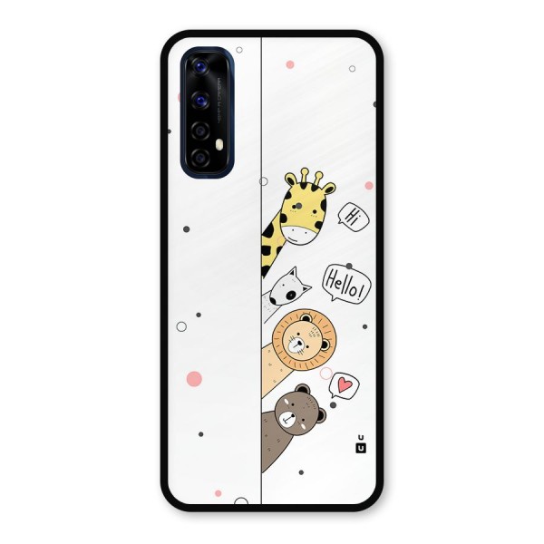 Animal Greetings Metal Back Case for Realme 7