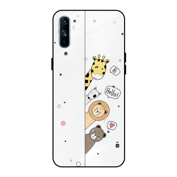 Animal Greetings Metal Back Case for Realme C3