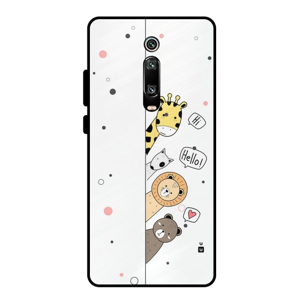 Animal Greetings Metal Back Case for Redmi K20