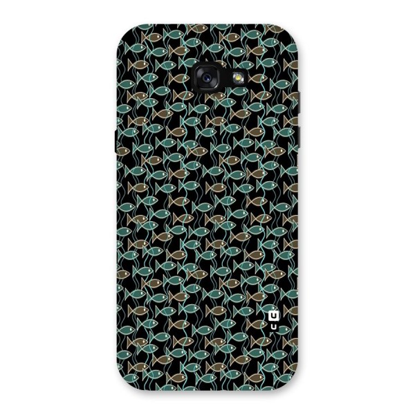 Animated Fishes Art Pattern Back Case for Galaxy A7 (2017)