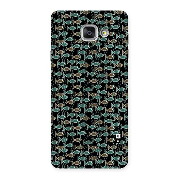 Animated Fishes Art Pattern Back Case for Galaxy A7 2016