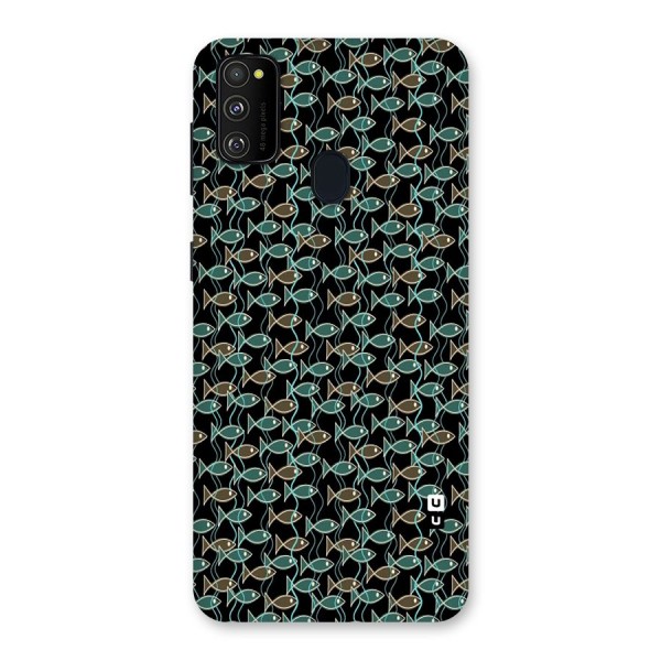 Animated Fishes Art Pattern Back Case for Galaxy M30s